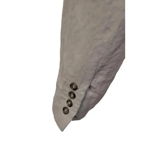 Elizabeth & James oversized boyfriend blazer Jacket TAN Size 8 Women's #003 - Picture 7 of 12